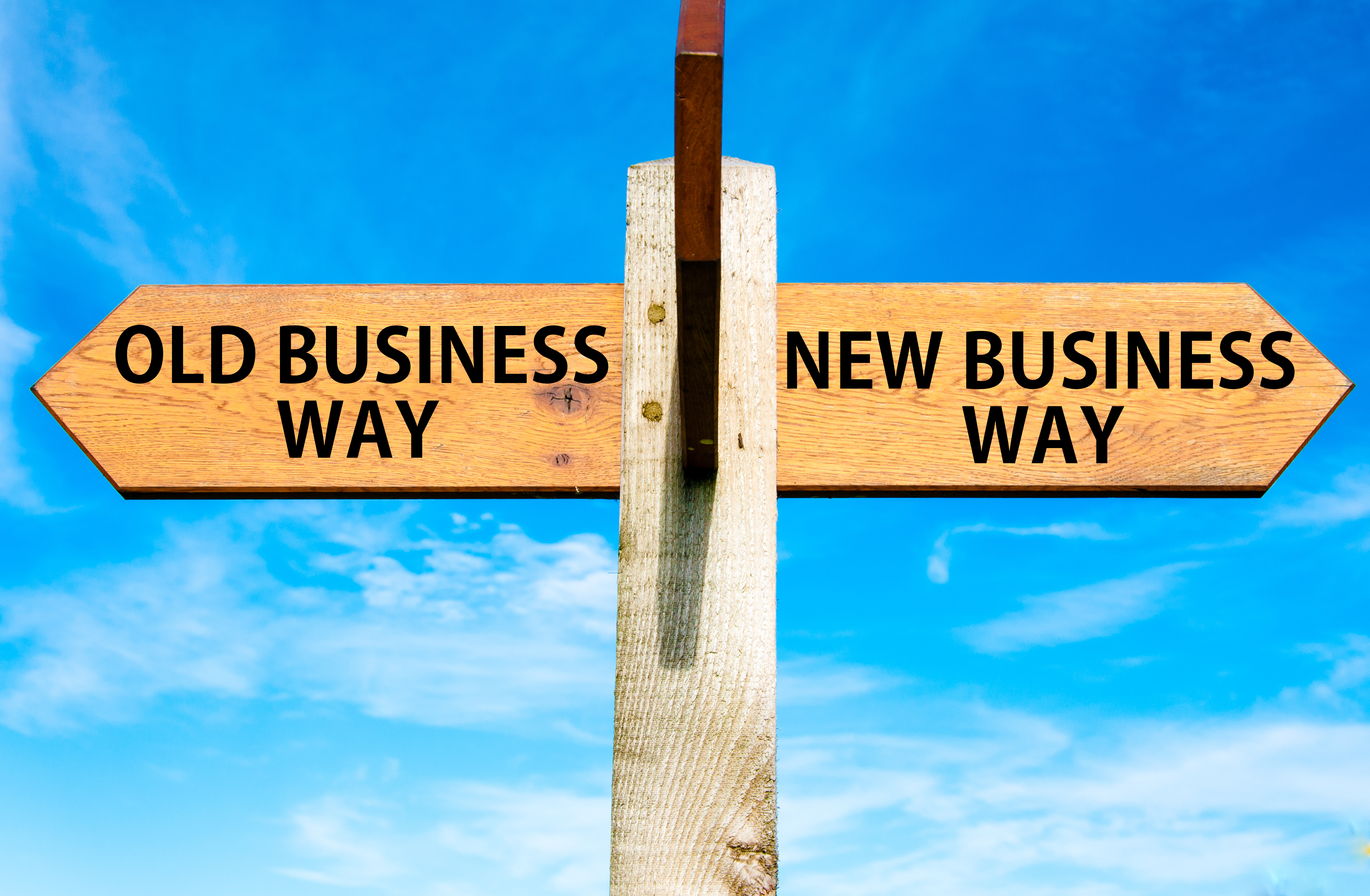 Old Business Way versus New Business Way